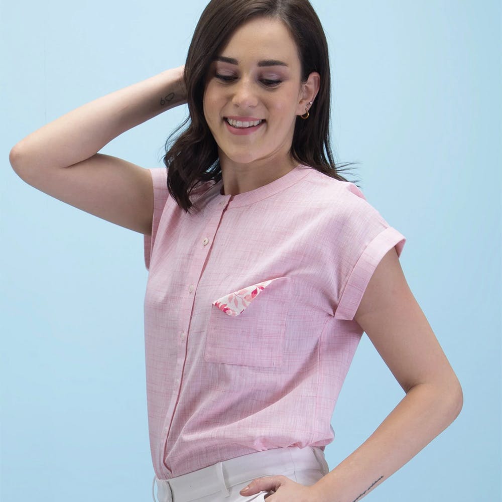 Ladies Half Sleeve Shirts